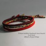 MENGLINA Men Women Chinese Lucky Red String Bracelet Tibetan Buddhist Prayer Handmade Yoga Prayer Rope Mala Bracelet Adjustable Size - Image 5